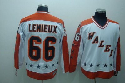 Jerseys Factory Cheap Penguins #66 Mario Lemieux Embroidered Whi