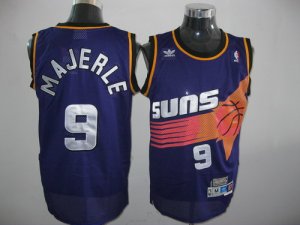 Jerseys Factory Cheap Suns #9 Dan Majerle Throwback Purple Stitc