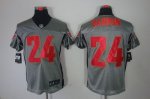 Jerseys Factory Cheap Nike Buccaneers #24 Mark Barron Grey Shado