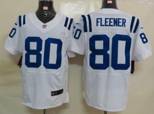 Jerseys Factory Cheap Nike Colts #80 Coby Fleener White Men's Em
