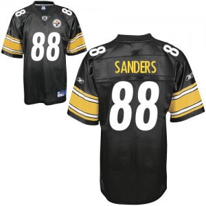 Jerseys Factory Cheap Steelers #88 Emmanuel Sanders Black Stitch