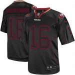 Jerseys Factory Cheap Nike 49ers #16 Joe Montana Lights Out Blac