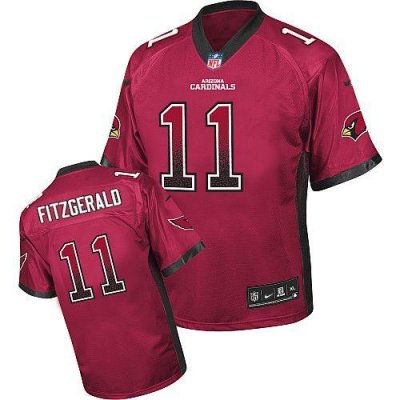Jerseys Factory Cheap Nike Cardinals #11 Larry Fitzgerald Red Te