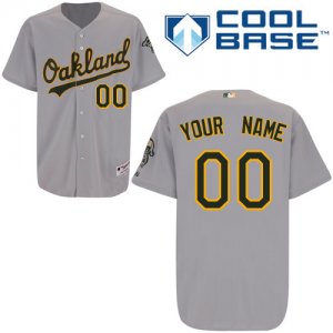 Jerseys Factory Cheap Athletics Personalized Authentic Grey Cool