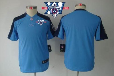 Jerseys Factory Cheap Nike Titans Blank Light Blue Team Color Wi