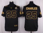 Jerseys Factory Cheap Nike Chiefs #25 Jamaal Charles Black Men's