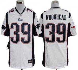 Jerseys Factory Cheap Nike Patriots #39 Danny Woodhead White Men