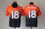 Jerseys Factory Cheap Nike Broncos #18 Peyton Manning Orange/Nav