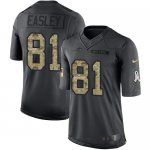Jerseys Factory Cheap Nike Bills #81 Marcus Easley Black Men's S