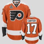 Jerseys Factory Cheap Flyers #17 Jeff Carter Embroidered Orange