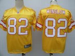 Jerseys Factory Cheap Buccaneers #82 Kellen Winslow Yellow Stitc