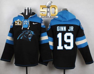 Jerseys Factory Cheap Nike Panthers #19 Ted Ginn Jr Black Super