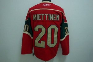 Jerseys Factory Cheap Wild #20 Antti Miettinen Embroidered Red N