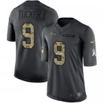 Jerseys Factory Cheap Nike Ravens #9 Justin Tucker Black Men's S