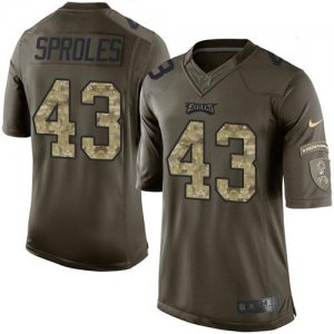 Jerseys Factory Cheap Nike Eagles #43 Darren Sproles Green Men's