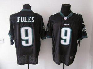 Jerseys Factory Cheap Nike Eagles #9 Nick Foles Black Alternate
