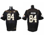 Jerseys Factory Cheap Nike Steelers #84 Antonio Brown Black 2016