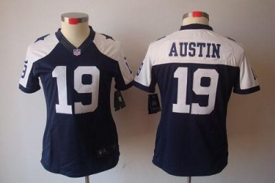 Jerseys Factory Cheap Nike Cowboys #19 Miles Austin Navy Blue Th