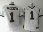 Jerseys Factory Cheap Golden Bears #1 DeSean Jackson White Embro