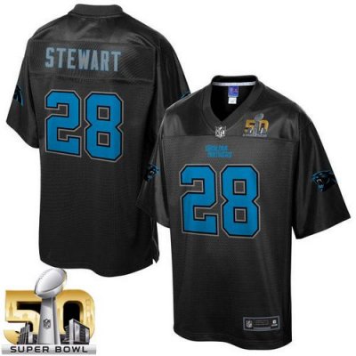 Jerseys Factory Cheap Nike Panthers #28 Jonathan Stewart Black S