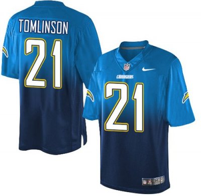 Jerseys Factory Cheap Nike Chargers #21 LaDainian Tomlinson Elec
