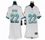 Jerseys Factory Cheap Nike Dolphins #22 Reggie Bush White Youth