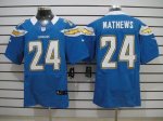 Jerseys Factory Cheap Nike Chargers #24 Ryan Mathews Electric Bl