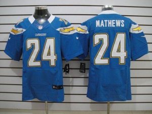 Jerseys Factory Cheap Nike Chargers #24 Ryan Mathews Electric Bl