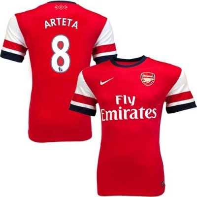 Jerseys Factory Cheap Women's Arsenal #8 Mikel Arteta Home Socce