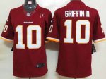 Jerseys Factory Cheap Nike Redskins #10 Robert Griffin III Burgu