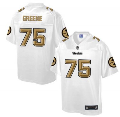 Jerseys Factory Cheap Nike Steelers #75 Joe Greene White Men's N