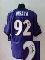 Jerseys Factory Cheap Nike Ravens #92 Haloti Ngata Purple Team C