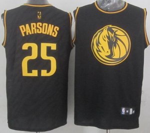 Jerseys Factory Cheap Mavericks #25 Chandler Parsons Black Preci
