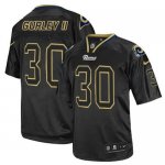 Jerseys Factory Cheap Nike Rams #30 Todd Gurley II Lights Out Bl