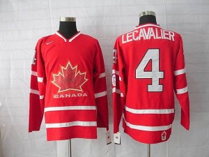 Jerseys Factory Cheap Team Canada 2010 Olympic #4 Vincent Lecava