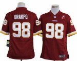 Jerseys Factory Cheap Nike Redskins #98 Brian Orakpo Burgundy Re