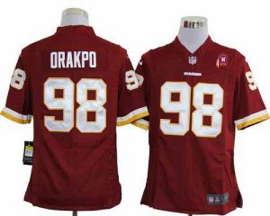 Jerseys Factory Cheap Nike Redskins #98 Brian Orakpo Burgundy Re