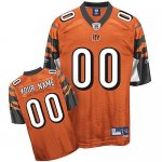 Jerseys Factory Cheap Bengals Personalized Authentic Orange NFL