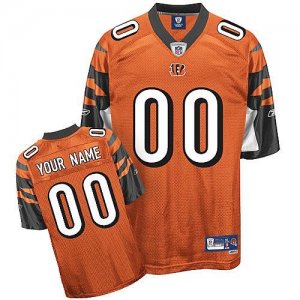 Jerseys Factory Cheap Bengals Personalized Authentic Orange NFL
