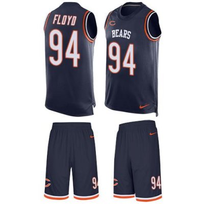 Jerseys Factory Cheap Nike Bears #94 Leonard Floyd Navy Blue Tea
