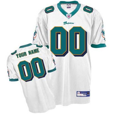 Jerseys Factory Cheap Dolphins Personalized Authentic White NFL