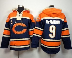 Jerseys Factory Cheap Chicago Bears #9 Jim McMahon Navy Blue Saw