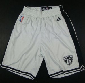 Jerseys Factory Cheap Brooklyn Nets White NBA Shorts