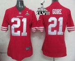 Jerseys Factory Cheap Nike 49ers #21 Frank Gore Red Team Color S
