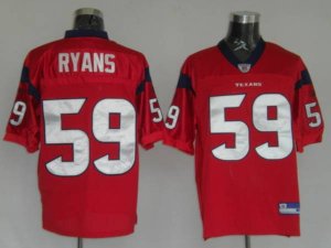 Jerseys Factory Cheap Texans DeMeco Ryans #59 Red Stitched NFL J