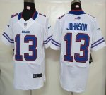 Jerseys Factory Cheap Nike Bills #13 Steve Johnson White Men's E