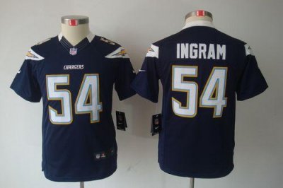 Jerseys Factory Cheap Nike Chargers #54 Melvin Ingram Navy Blue