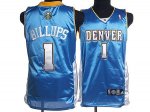 Jerseys Factory Cheap Nuggets #1 Chauncey Billups Embroidered Ba