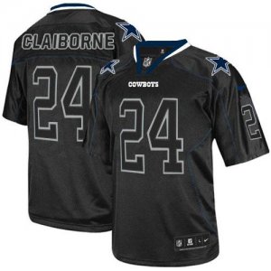 Jerseys Factory Cheap Nike Cowboys #24 Morris Claiborne Lights O