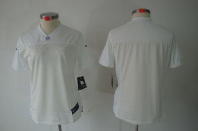 Jerseys Factory Cheap Nike Raiders Blank White Women's Embroider